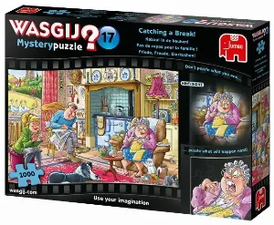 Image de Wasgij? 17 - Pas De Repos Pour La Famille ! Mystery Puzzle