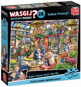 Image de Wasgij? 28 - Feline Frenzy Mystery Puzzle