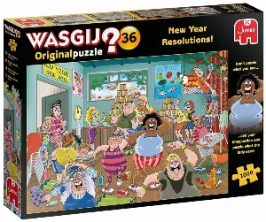 Image de Wasgij? 36 - New Year Resolutions! Original Puzzle