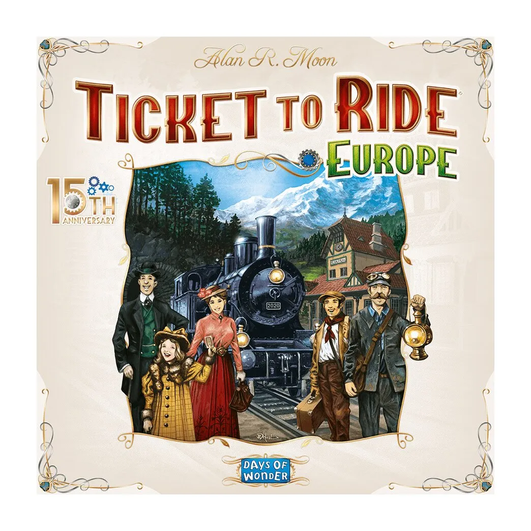 Ticket To Ride - Europe 15th Anniversary Ticket To Ride - Europe 15th Anniversary