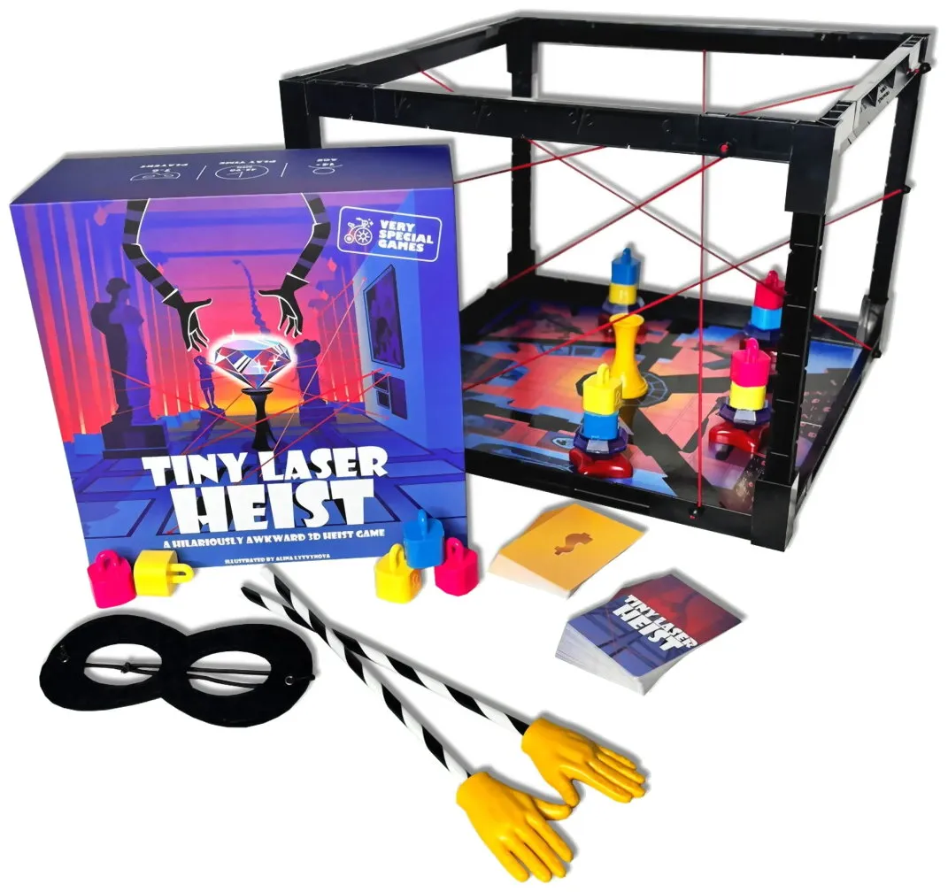 Tiny Laser Heist