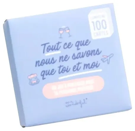 Tout Ce Que Nous Ne Savons Que Toi Et Moi