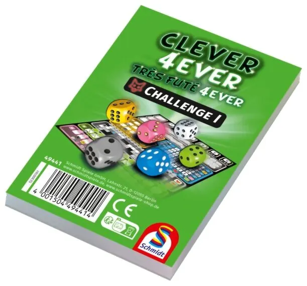 Très Futé 4 Ever - Bloc De Score Challenge 1