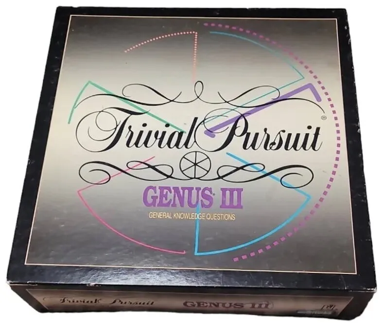 Trivial Pursuit Genus Iii Trivial Pursuit Genus Iii