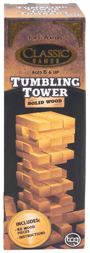 Tumbling Tower Solid Wood