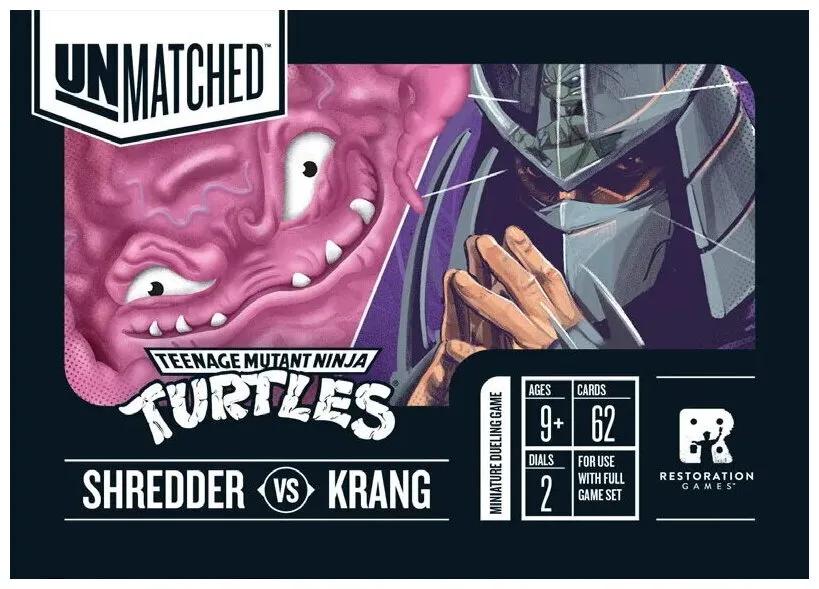 Unmatched Adventures - Teenage Mutant Ninja Turtles : Shredder Vs Krang