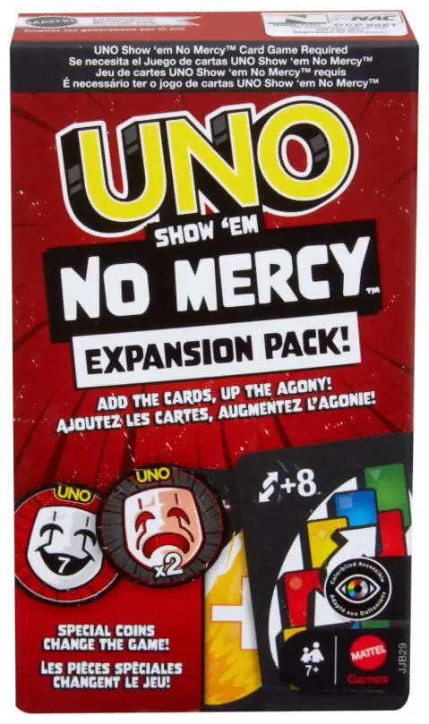 Uno Show 'em No Mercy - Expansion Pack!