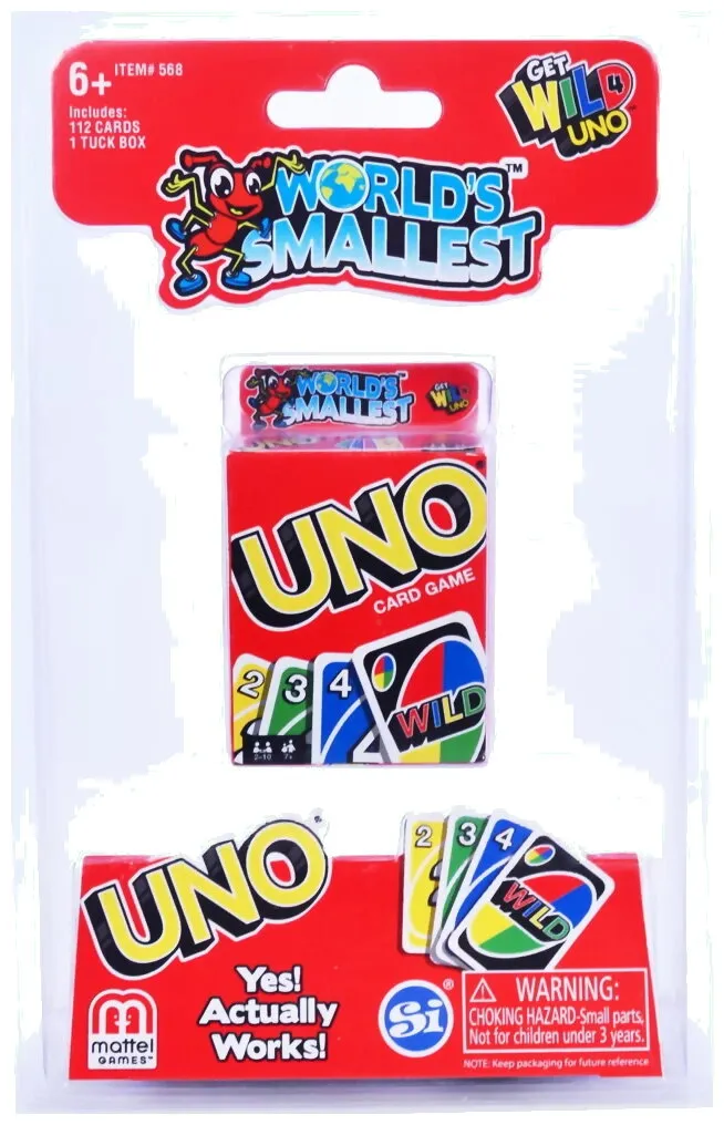Uno World's Smallest