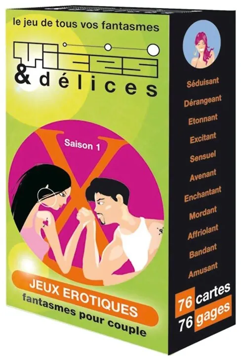 Vices & Délices - Saison 1 Jeux Érotiques Fantasmes Pour Couples