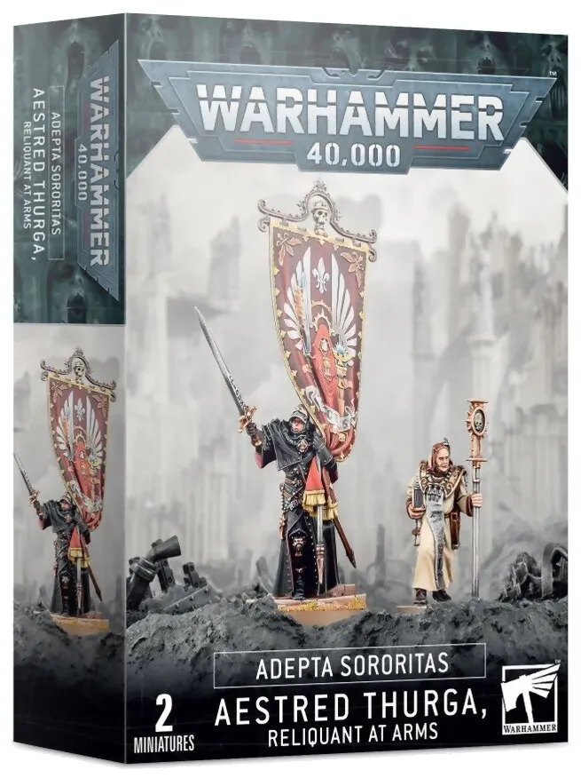 Warhammer 40k - Aestred Thurga, Reliquant At Arms Adepta Sororitas