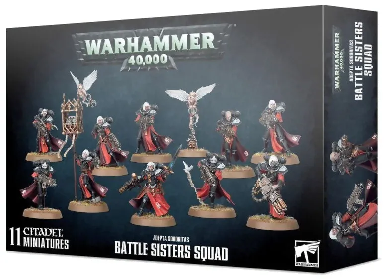 Warhammer 40k - Battle Sisters Squad Adepta Sororitas