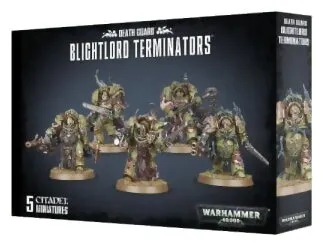 Warhammer 40k - Blightlord Terminators Death Guard
