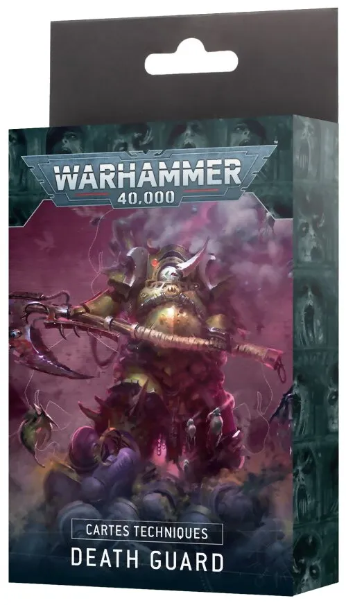 Warhammer 40k - Cartes Techniques - Death Guard