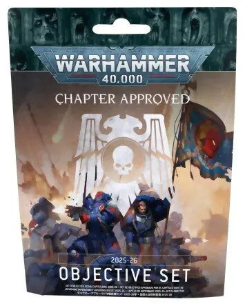 Warhammer 40k - Chapter Approved - Objective Set 2025-26 Warhammer 40k - Chapter Approved - Objective Set 2025-26