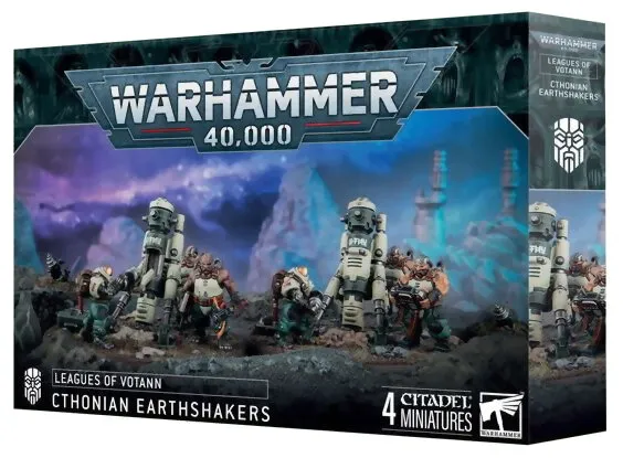 Warhammer 40k - Cthonian Earthshakers Leagues Of Votann