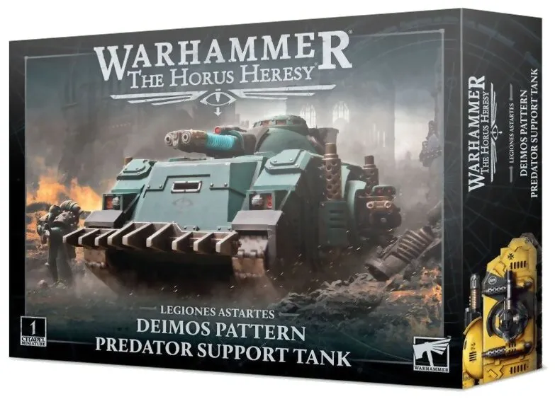 Warhammer 40k - Deimos Pattern Predator Support Tank Legiones Astartes