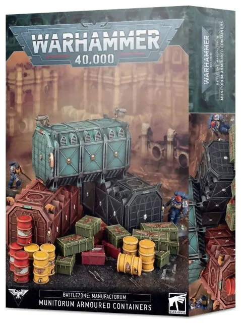 Warhammer 40k – Munitorum Armoured Containers Battlezone Manufactorum