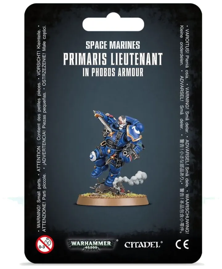 Warhammer 40k - Primaris Lieutenant In Phobos Armor Space Marines Warhammer 40k - Primaris Lieutenant In Phobos Armor Space Marines