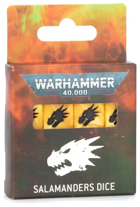 Warhammer 40k - Salamanders Dice