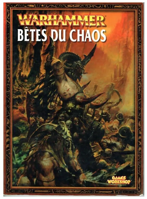 Warhammer - Livre D'armée Bêtes Du Chaos
