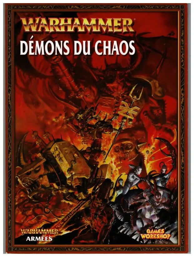 Warhammer - Livre D'armée Démons Du Chaos