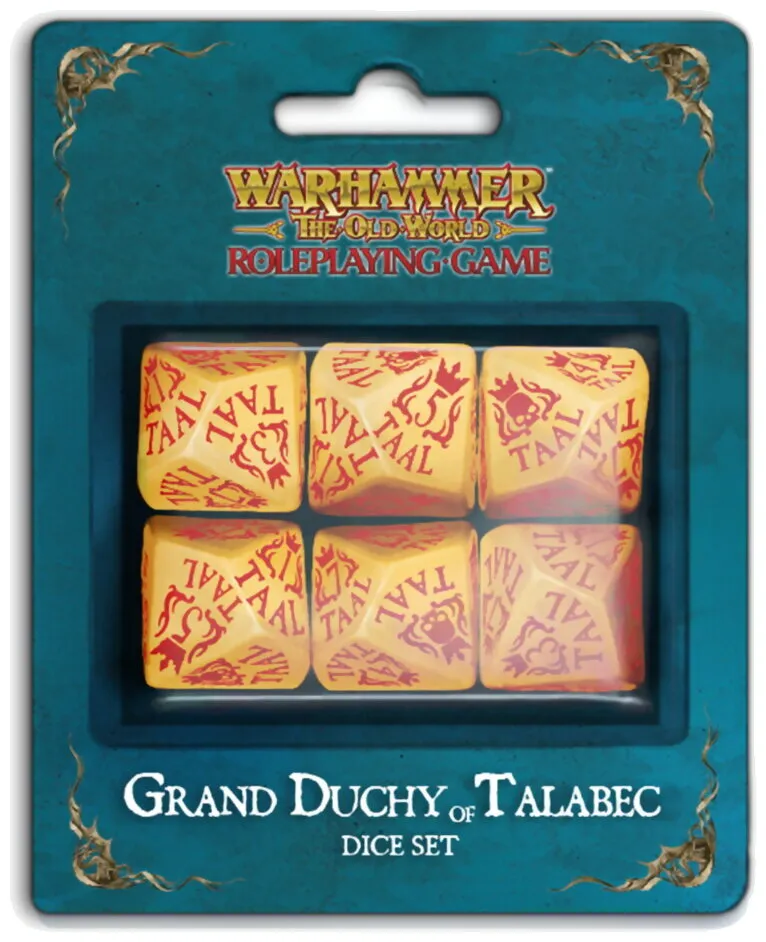 Warhammer - The Old World Rpg - Grand Duchy Of Talabec Dice Set Warhammer - The Old World Rpg - Grand Duchy Of Talabec Dice Set