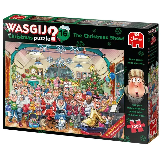 Wasgij? 16 - Le Spectacle De Noël! Christmas Puzzle