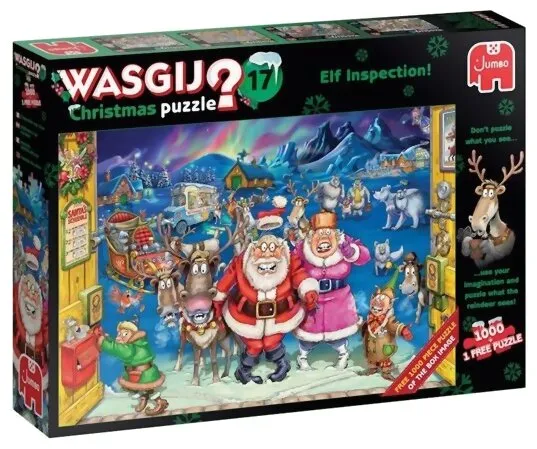 Wasgij? 17 - Elf Inspection ! Christmas Puzzle Wasgij? 17 - Elf Inspection ! Christmas Puzzle