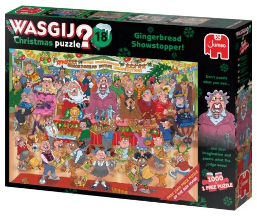 Wasgij? 18 - Gingerbread Showstopper ! Christmas Puzzle Wasgij? 18 - Gingerbread Showstopper ! Christmas Puzzle