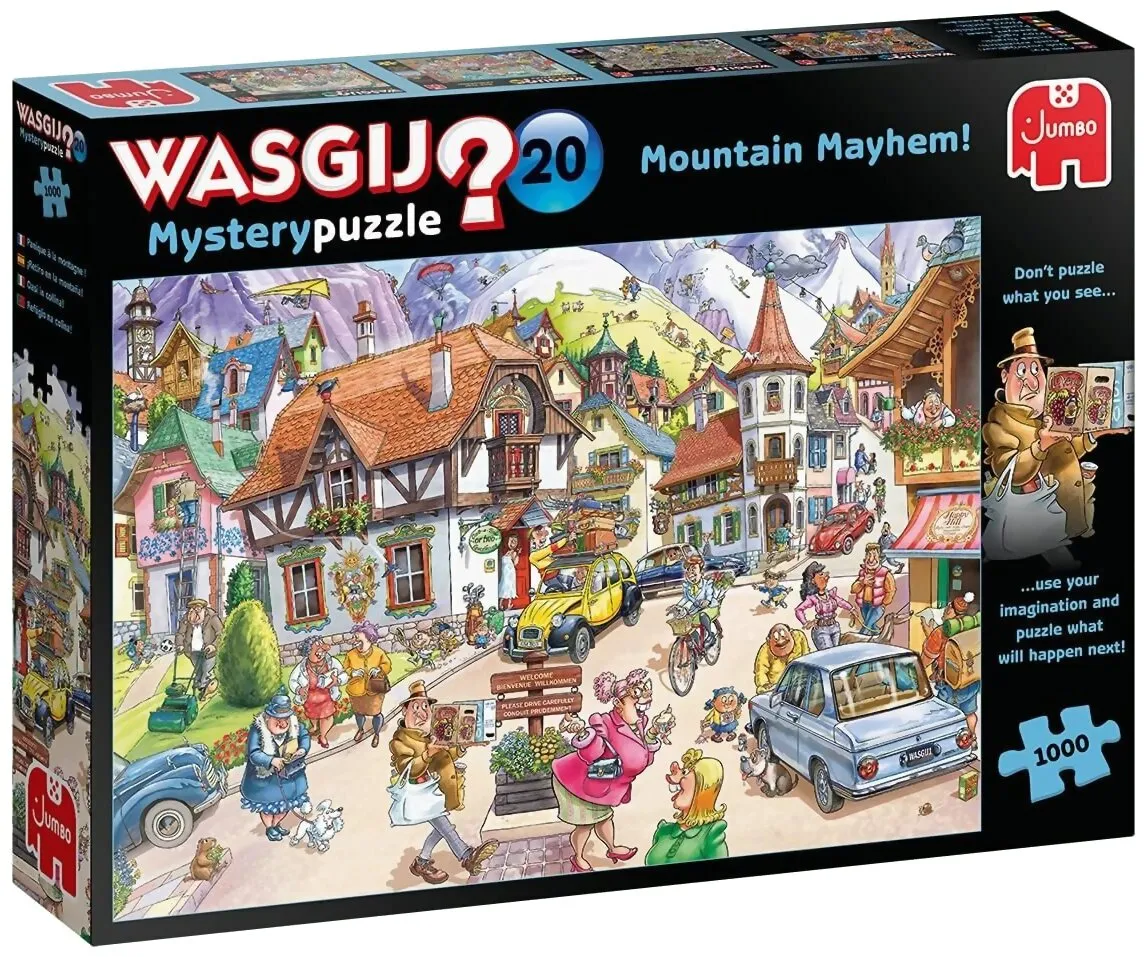 Wasgij? 20 - Mountain Mayem! Mystery Puzzle - 1000 Pièces Wasgij? 20 - Mountain Mayem! Mystery Puzzle - 1000 Pièces