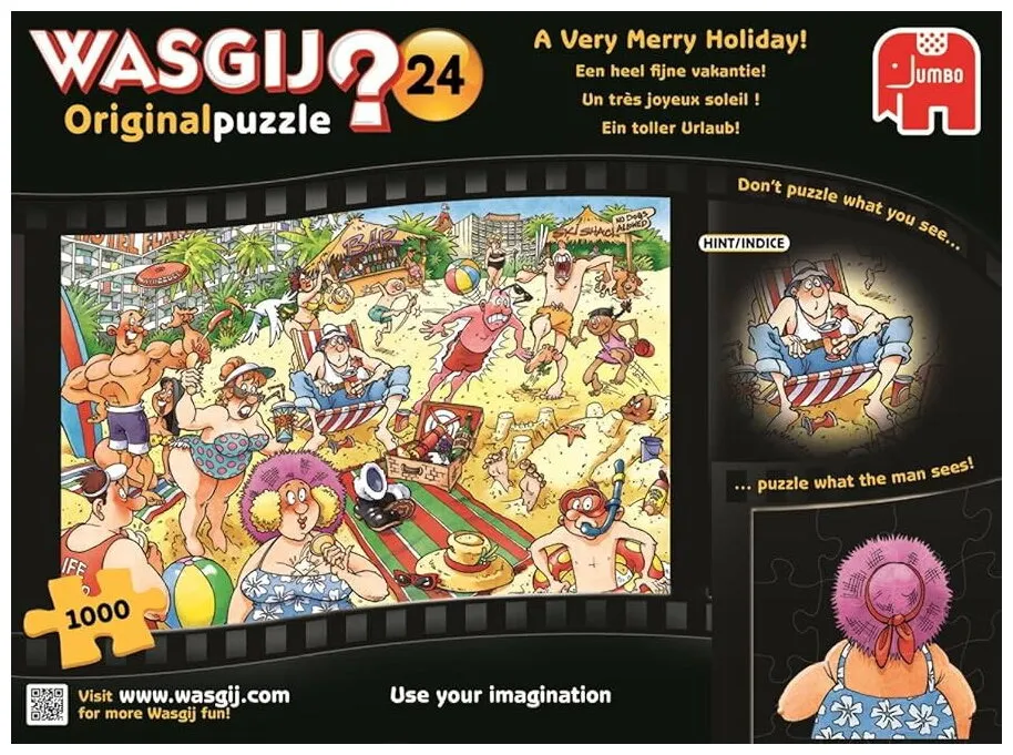 Wasgij? 24 - Un Très Joyeux Soleil ! Original Puzzle Wasgij? 24 - Un Très Joyeux Soleil ! Original Puzzle