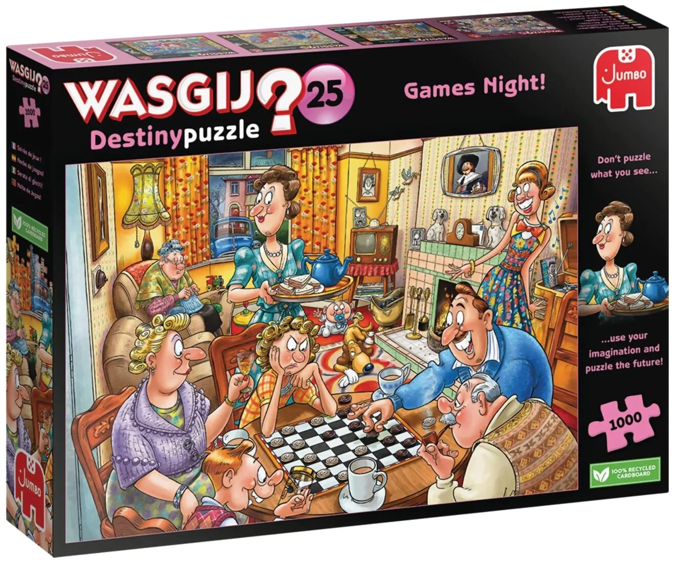Wasgij? 25 - Games Night Destiny Puzzle Wasgij? 25 - Games Night Destiny Puzzle
