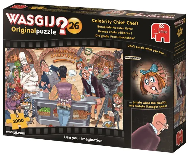 Wasgij? 26 - Grands Chefs Célèbres ! Original Puzzle Wasgij? 26 - Grands Chefs Célèbres ! Original Puzzle