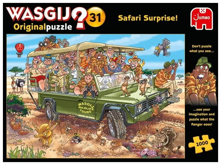 Wasgij? 31 - Safari Surprise! Original Puzzle Wasgij? 31 - Safari Surprise! Original Puzzle