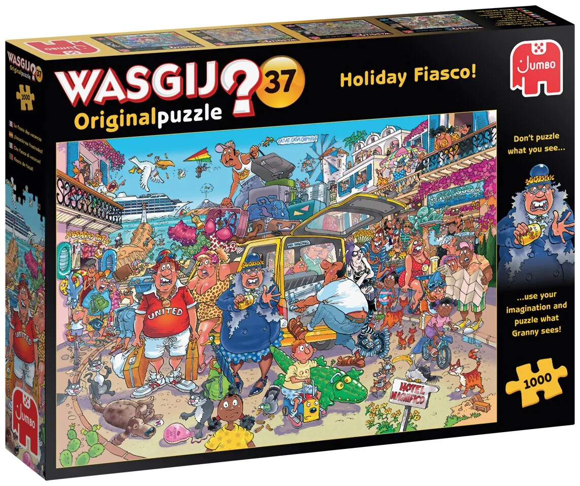 Wasgij? 37 - Holiday Fiasco! Original Puzzle Wasgij? 37 - Holiday Fiasco! Original Puzzle