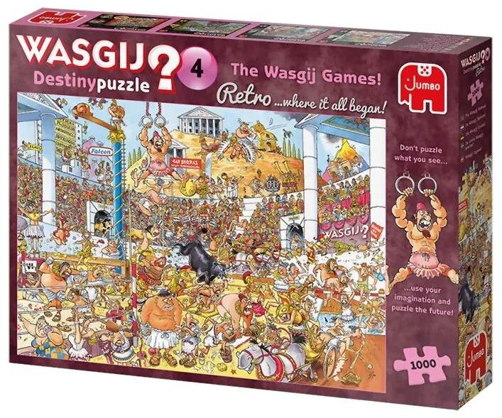 Wasgij? 4 - The Wasgij Games! Destiny Puzzle Wasgij? 4 - The Wasgij Games! Destiny Puzzle