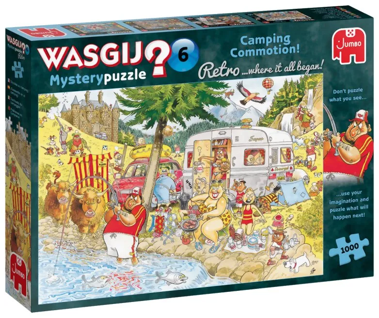 Wasgij? 6 - Camping Commotion! Mystery Puzzle Wasgij? 6 - Camping Commotion! Mystery Puzzle