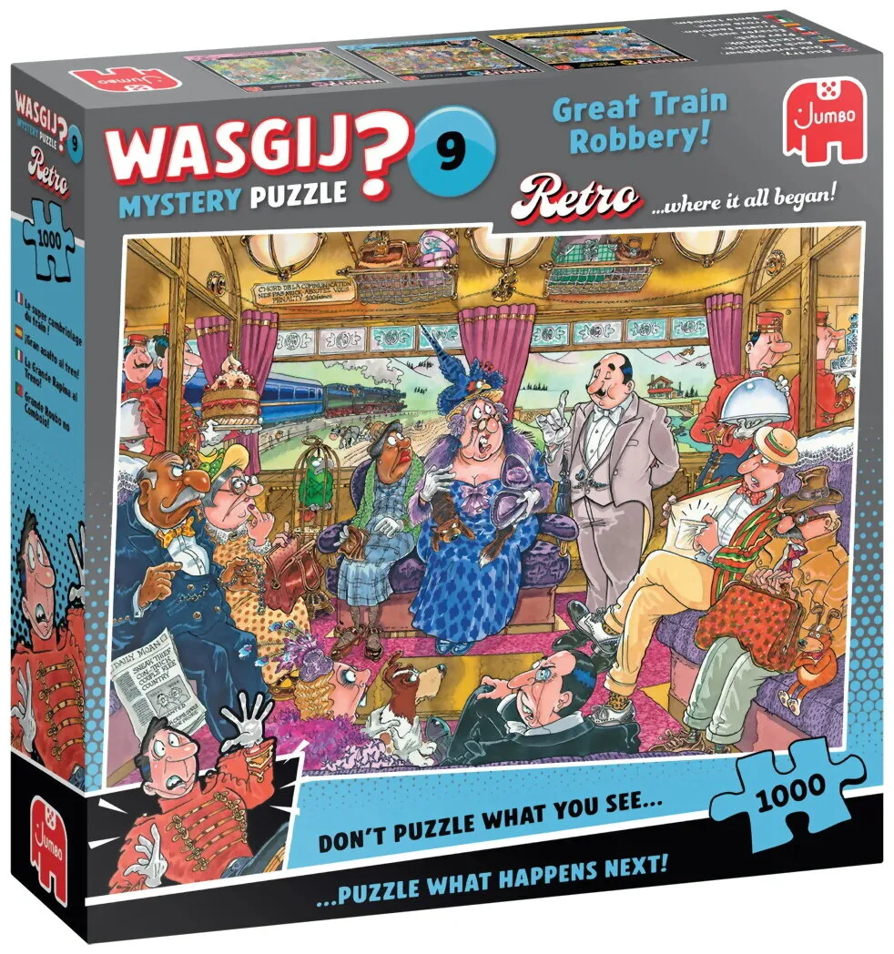 Wasgij? 9 - Great Train Robbery Mystery Puzzle