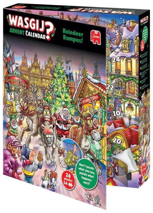 Wasgij? Advent Calendar - Reindeer Rumpus !