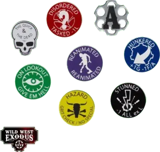 Wild West Exodus - Token Set
