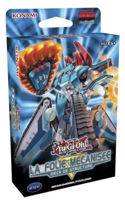 Yu-gi-oh! - La Folie Mécanisée Deck De Structure Yu-gi-oh! - La Folie Mécanisée Deck De Structure