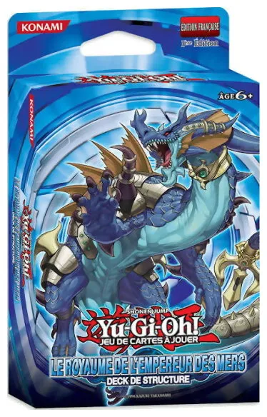 Yu-gi-oh! - Le Royaume De L'empereur Des Mers Deck De Structure