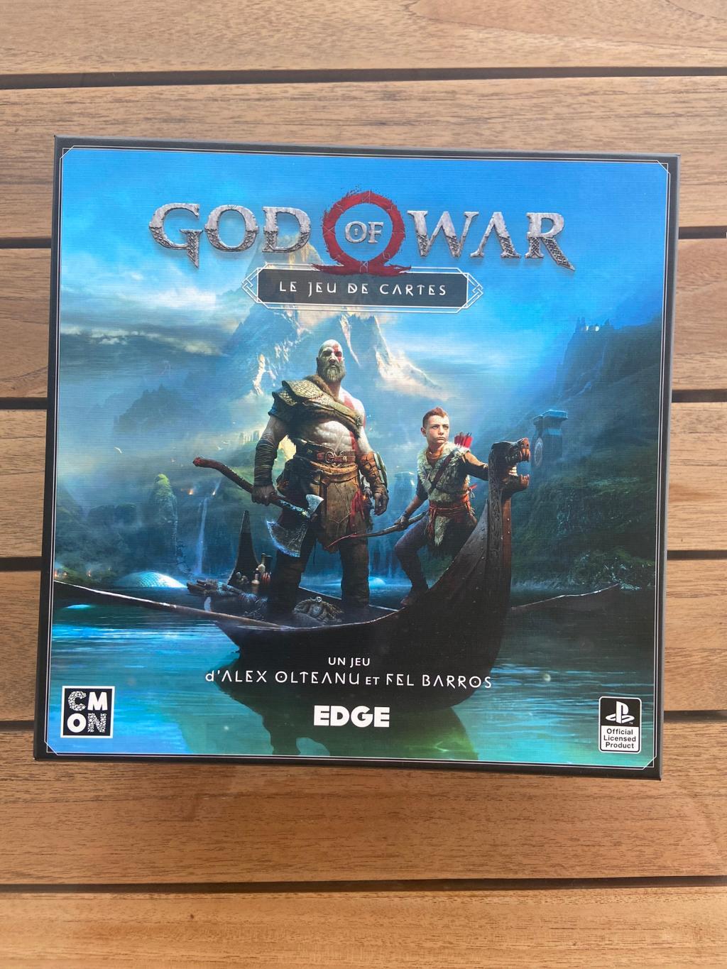 Cool Mini or Not CMND0117 God of Wars Jeu de Cartes Multicolore Cool Mini or Not CMND0117 God of Wars Jeu de Cartes Multicolore
