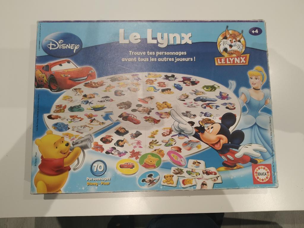 EDUCA - Le Lynx Disney, Jeux de Societe Enfant 70 Images