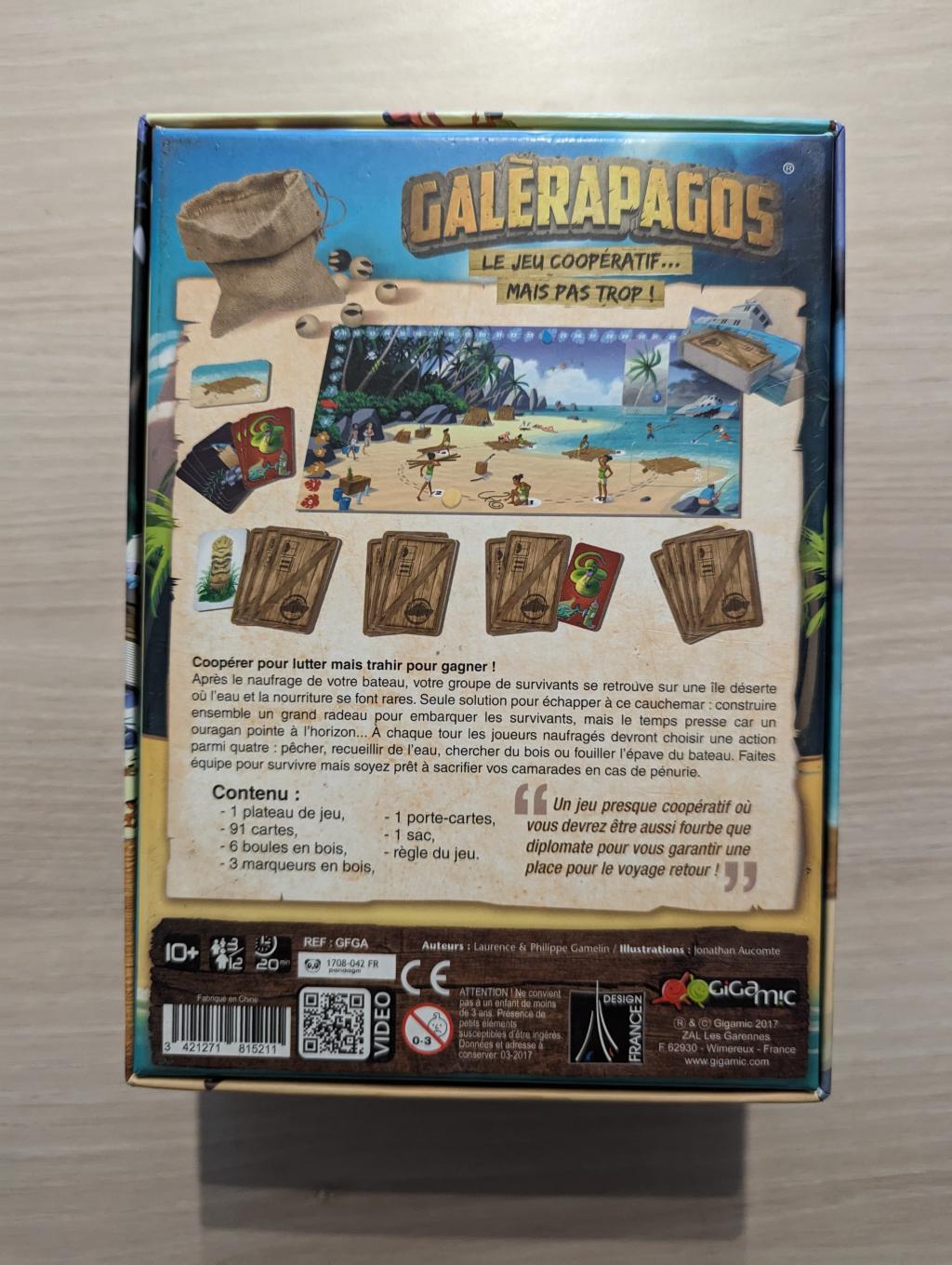 Galerapagos - Acheter sur Okkazeo