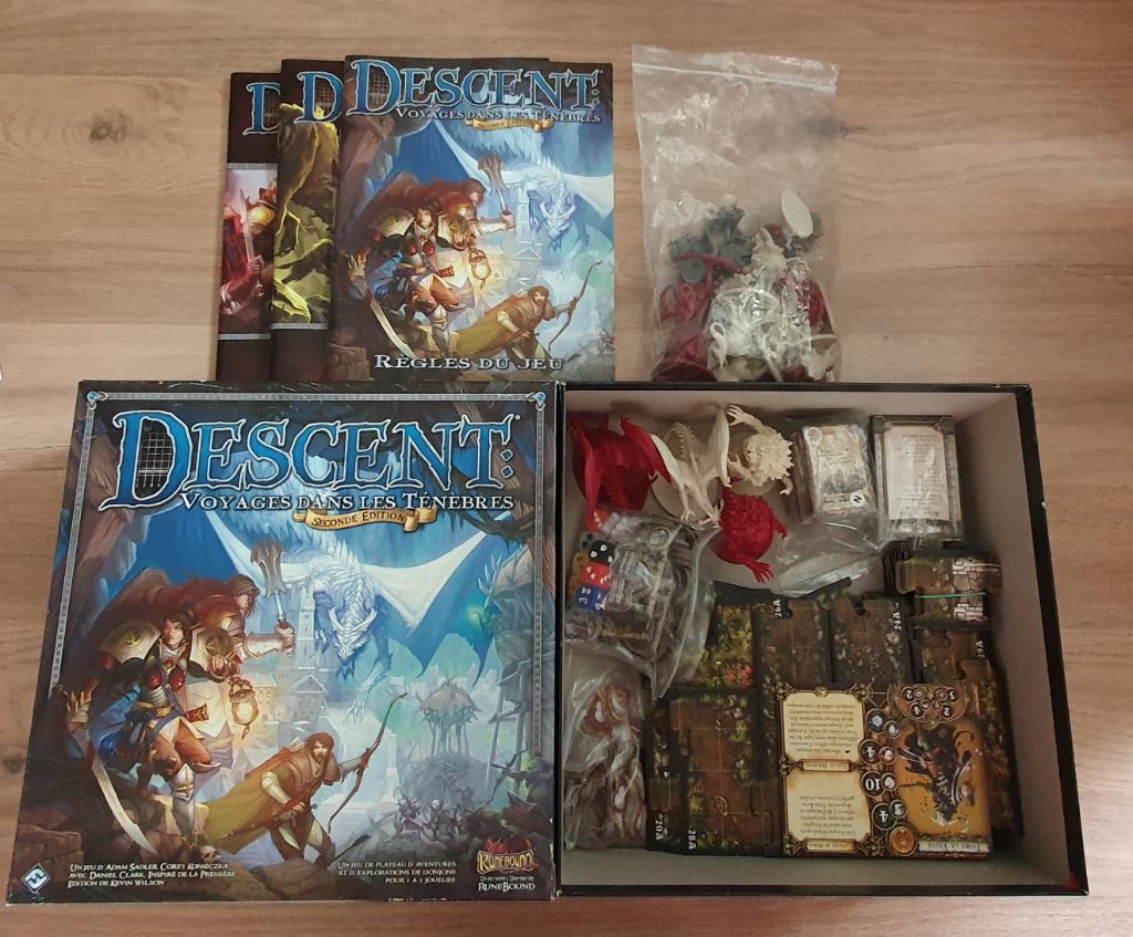 Descent - Voyages dans les Ténèbres (seconde édition) - Acheter sur Okkazeo