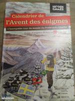 Boîte de Calendrier De L'avent Des Énigmes - L'incroyable Tour Du Monde Du Professeur Charlie