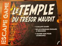 Boîte de Escape Game - Le Temple Du Trésor Maudit