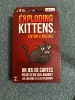 Boîte de Exploding Kittens : édition 2 Joueurs