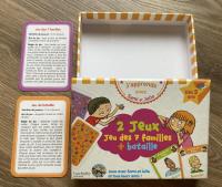 Boîte de J'apprends Avec Sami Et Julie : Jeu Des 7 Familles + Bataille
